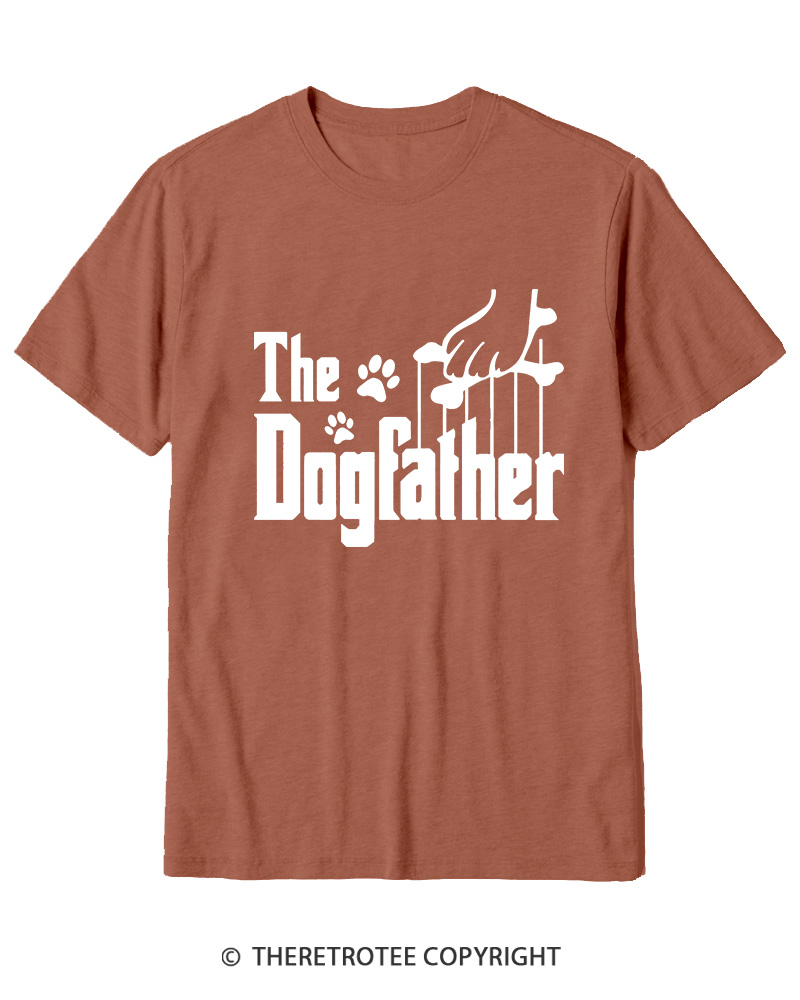 TheRetroTee The Dogfather 1990s Cotton T-Shirt