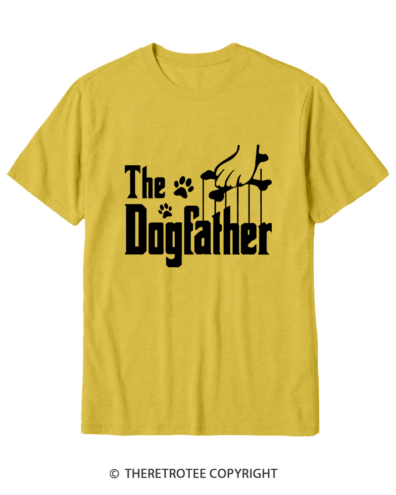 TheRetroTee The Dogfather 1990s Cotton T-Shirt