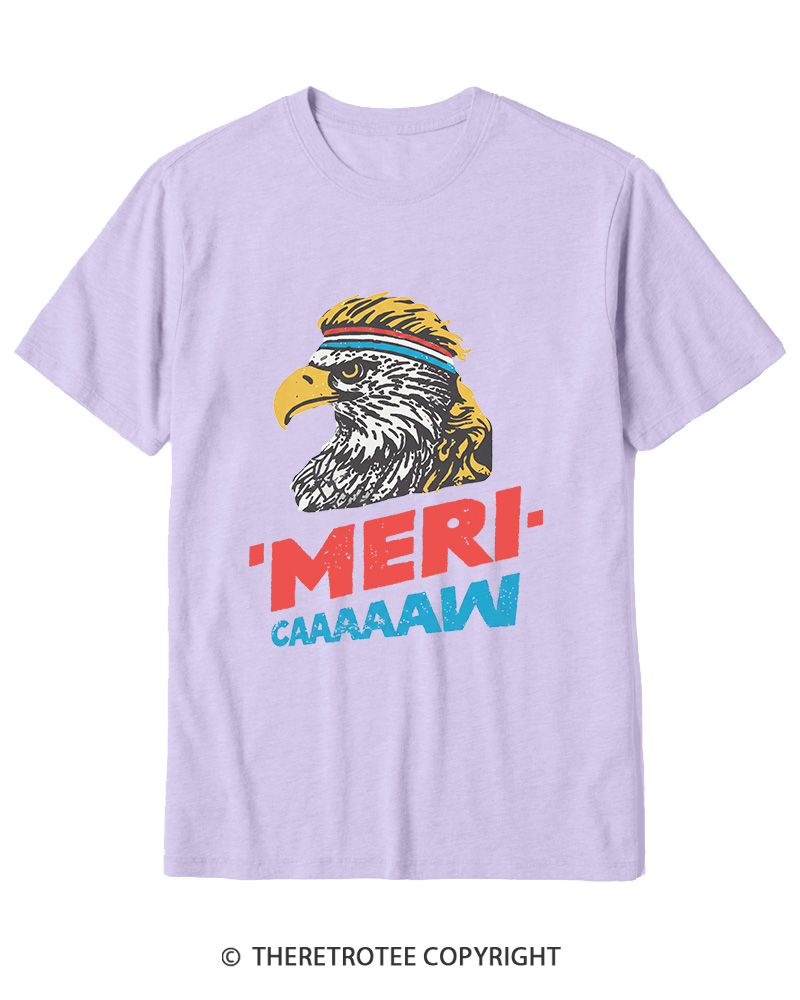 TheRetroTee Meri-caaaaaw Cotton T-Shirt