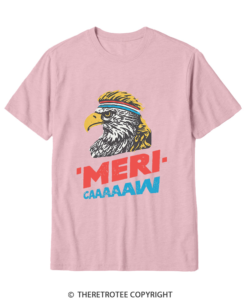 TheRetroTee Meri-caaaaaw Cotton T-Shirt