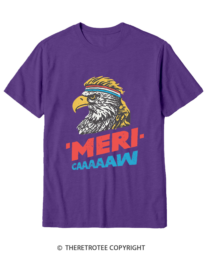 TheRetroTee Meri-caaaaaw Cotton T-Shirt