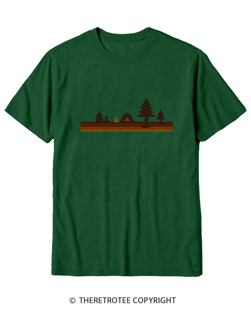 TheRetroTee Camper 1980s Cotton T-Shirt