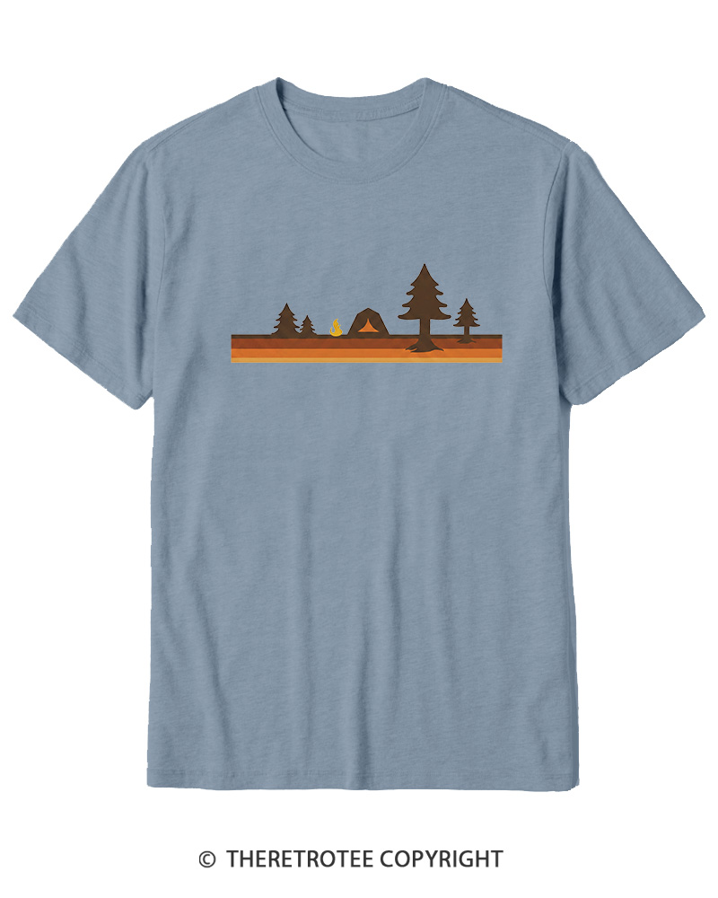 TheRetroTee Camper 1980s Cotton T-Shirt