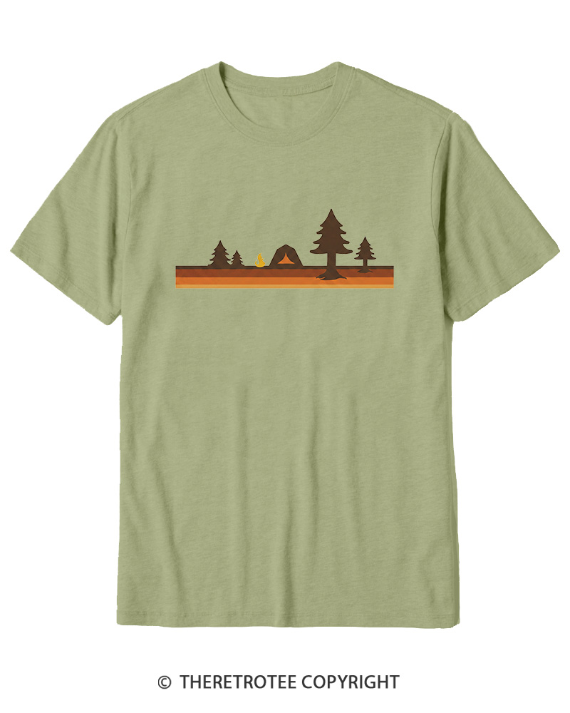 TheRetroTee Camper 1980s Cotton T-Shirt