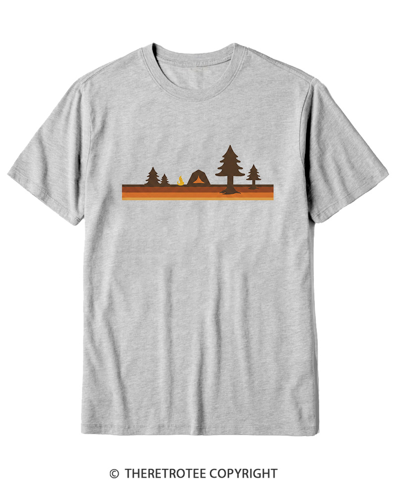 TheRetroTee Camper 1980s Cotton T-Shirt