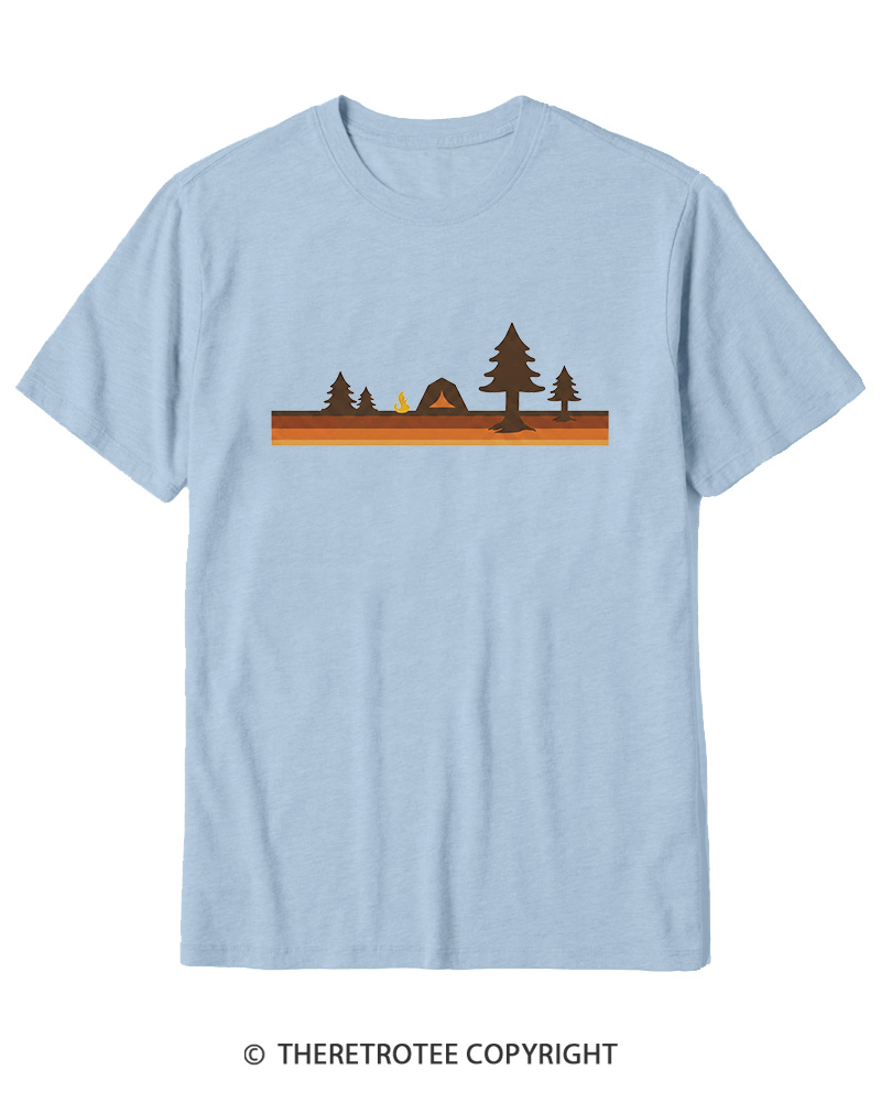TheRetroTee Camper 1980s Cotton T-Shirt