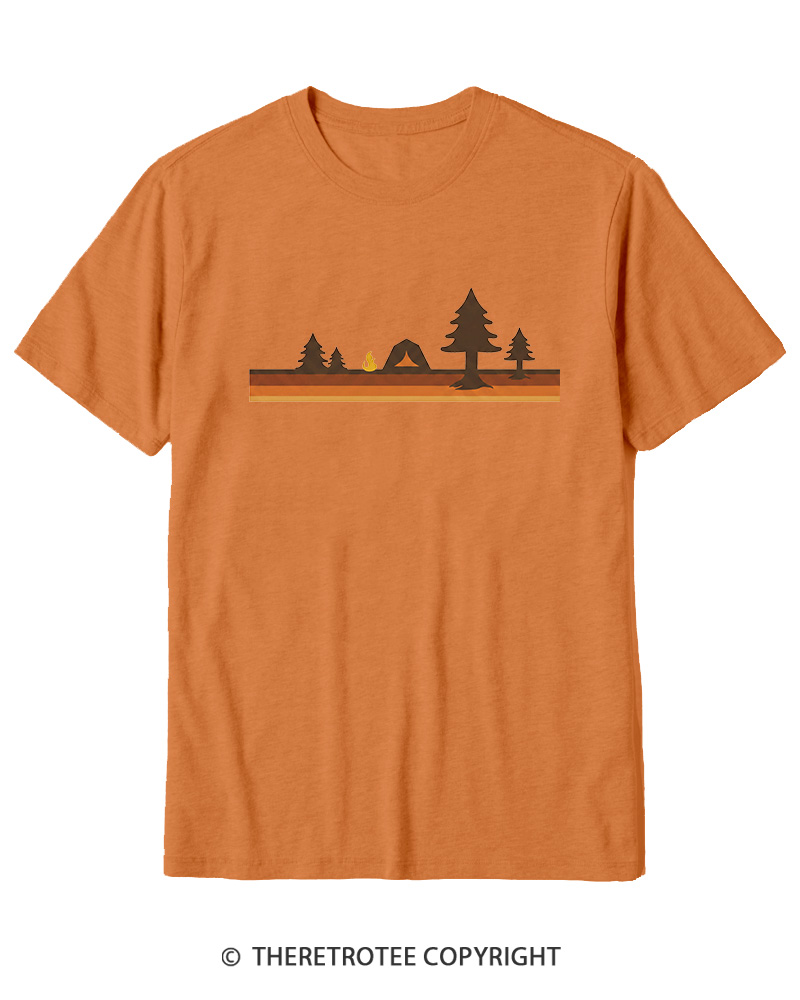 TheRetroTee Camper 1980s Cotton T-Shirt