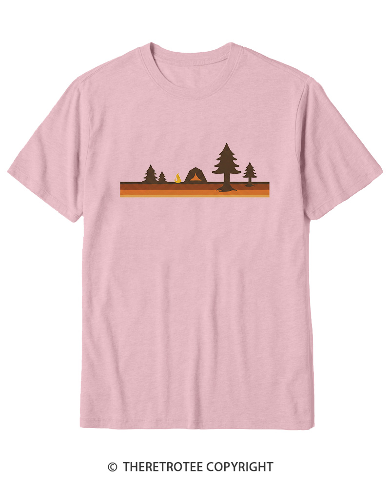 TheRetroTee Camper 1980s Cotton T-Shirt