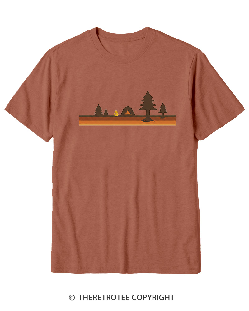 TheRetroTee Camper 1980s Cotton T-Shirt