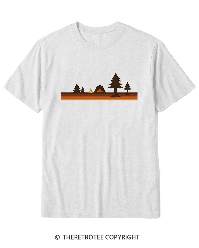 TheRetroTee Camper 1980s Cotton T-Shirt