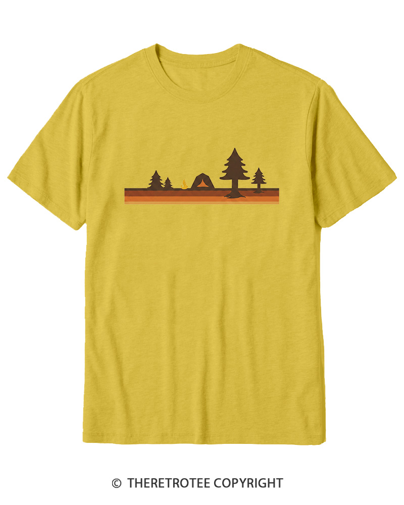TheRetroTee Camper 1980s Cotton T-Shirt