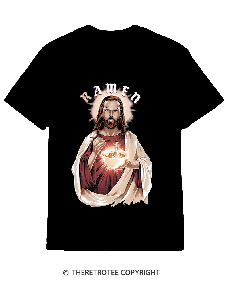 TheRetroTee R-Amen Vintage Graphic Cotton T-Shirt