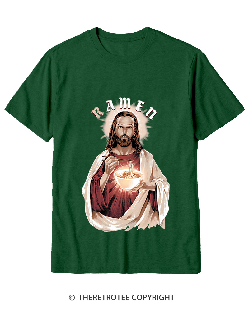TheRetroTee R-Amen Vintage Graphic Cotton T-Shirt