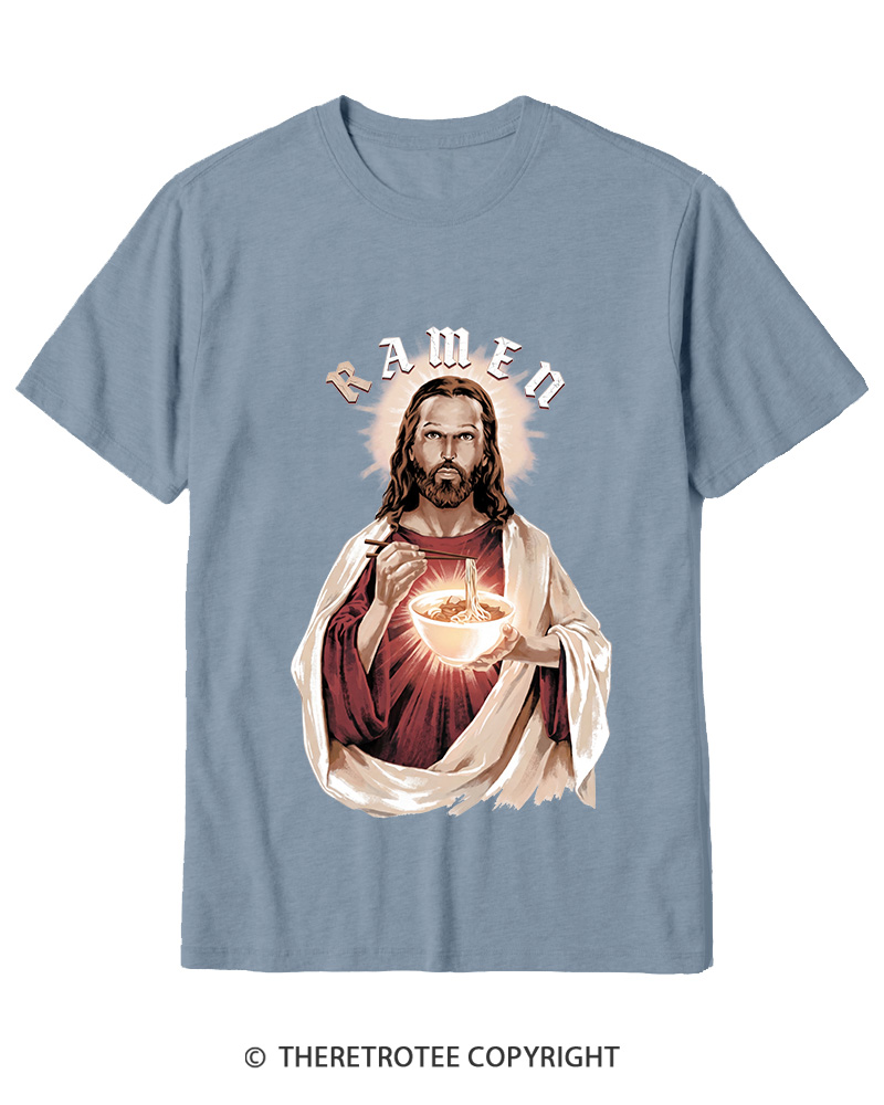 TheRetroTee R-Amen Vintage Graphic Cotton T-Shirt