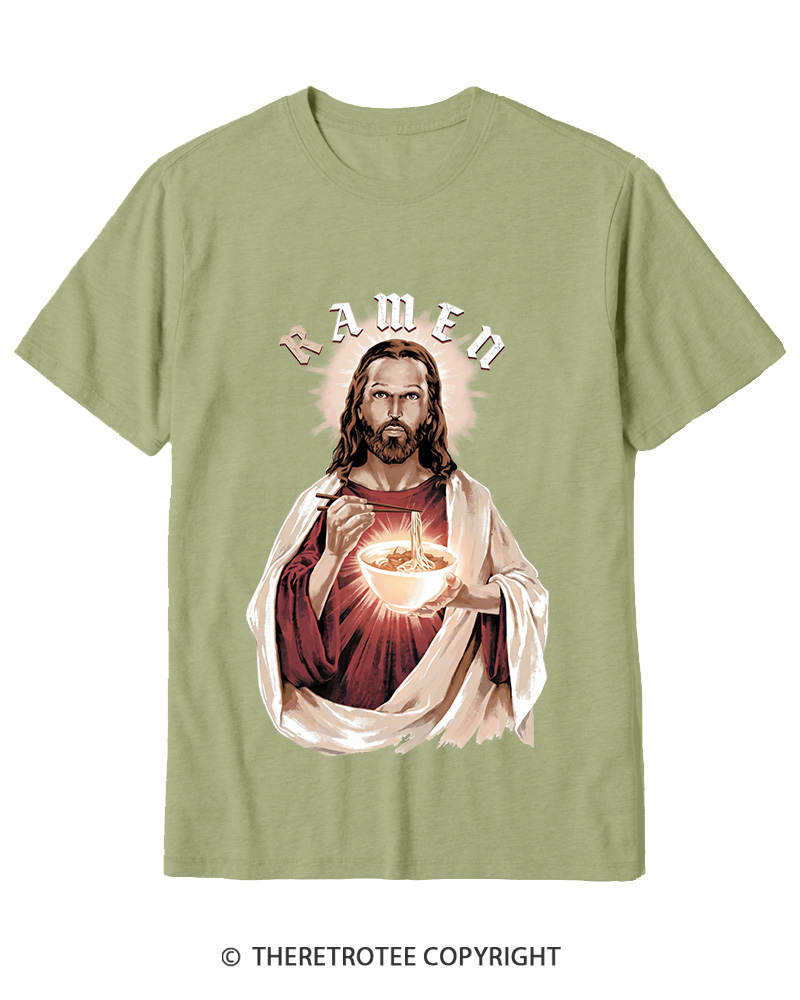 TheRetroTee R-Amen Vintage Graphic Cotton T-Shirt