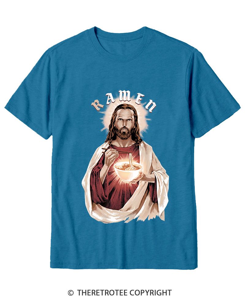 TheRetroTee R-Amen Vintage Graphic Cotton T-Shirt