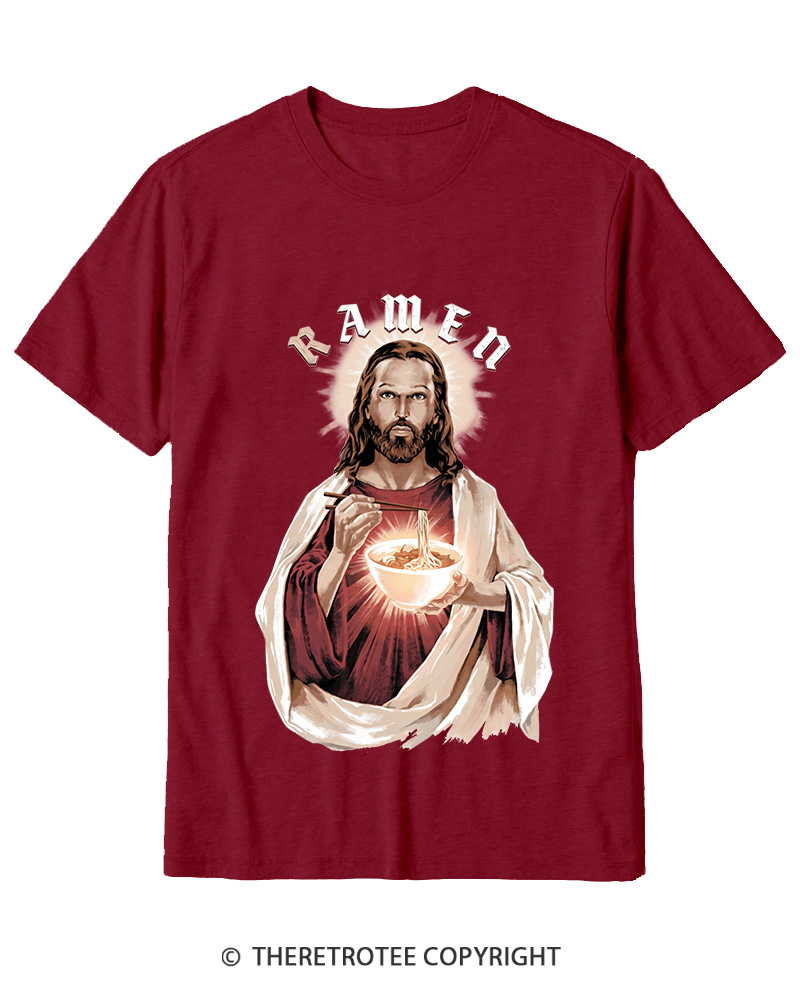 TheRetroTee R-Amen Vintage Graphic Cotton T-Shirt