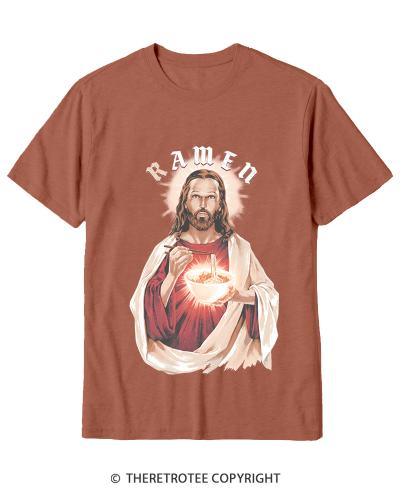 TheRetroTee R-Amen Vintage Graphic Cotton T-Shirt