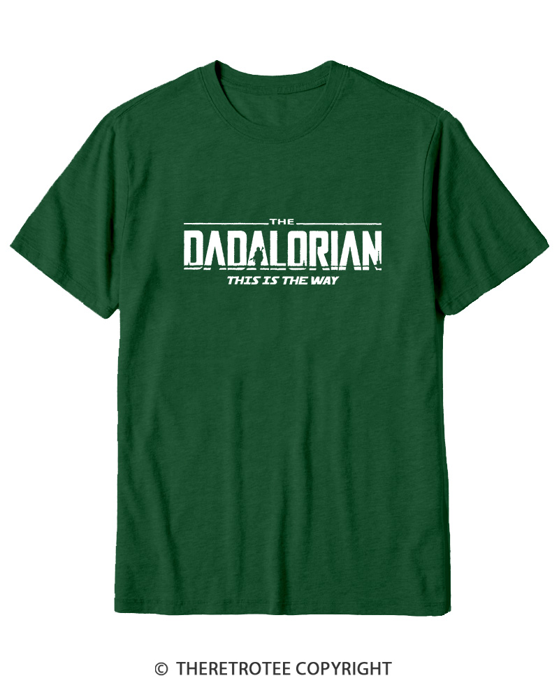 TheRetroTee The Dadalorian 1990s Cotton T-Shirt