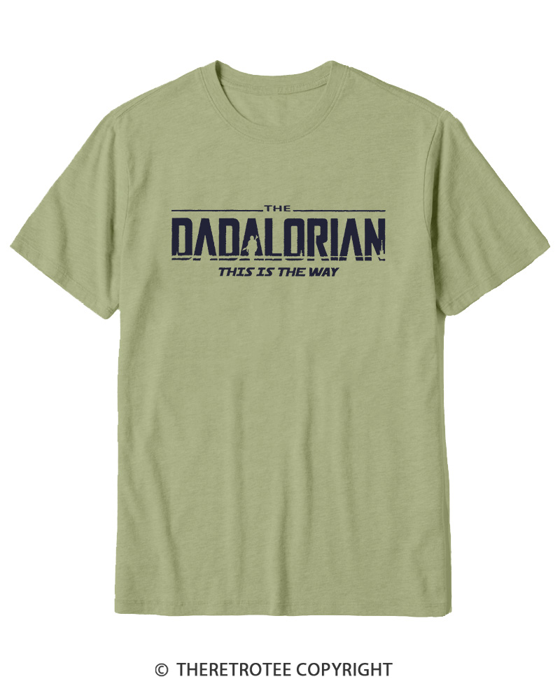 TheRetroTee The Dadalorian 1990s Cotton T-Shirt