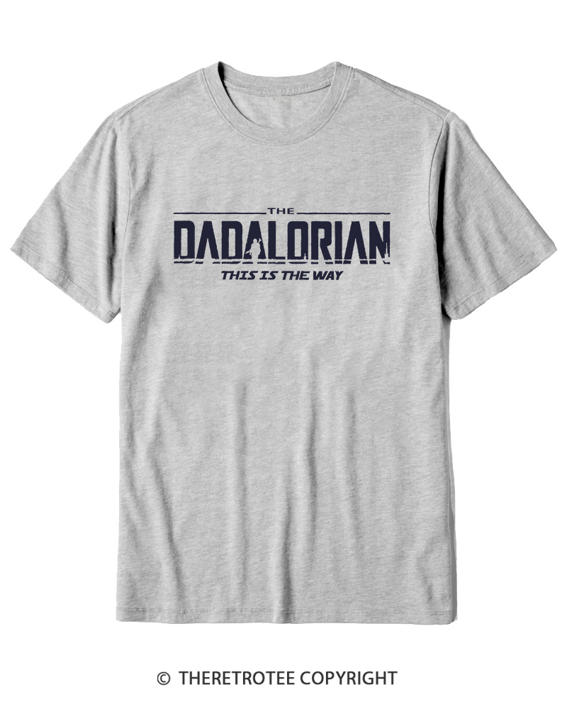 TheRetroTee The Dadalorian 1990s Cotton T-Shirt