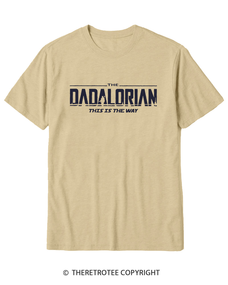 TheRetroTee The Dadalorian 1990s Cotton T-Shirt
