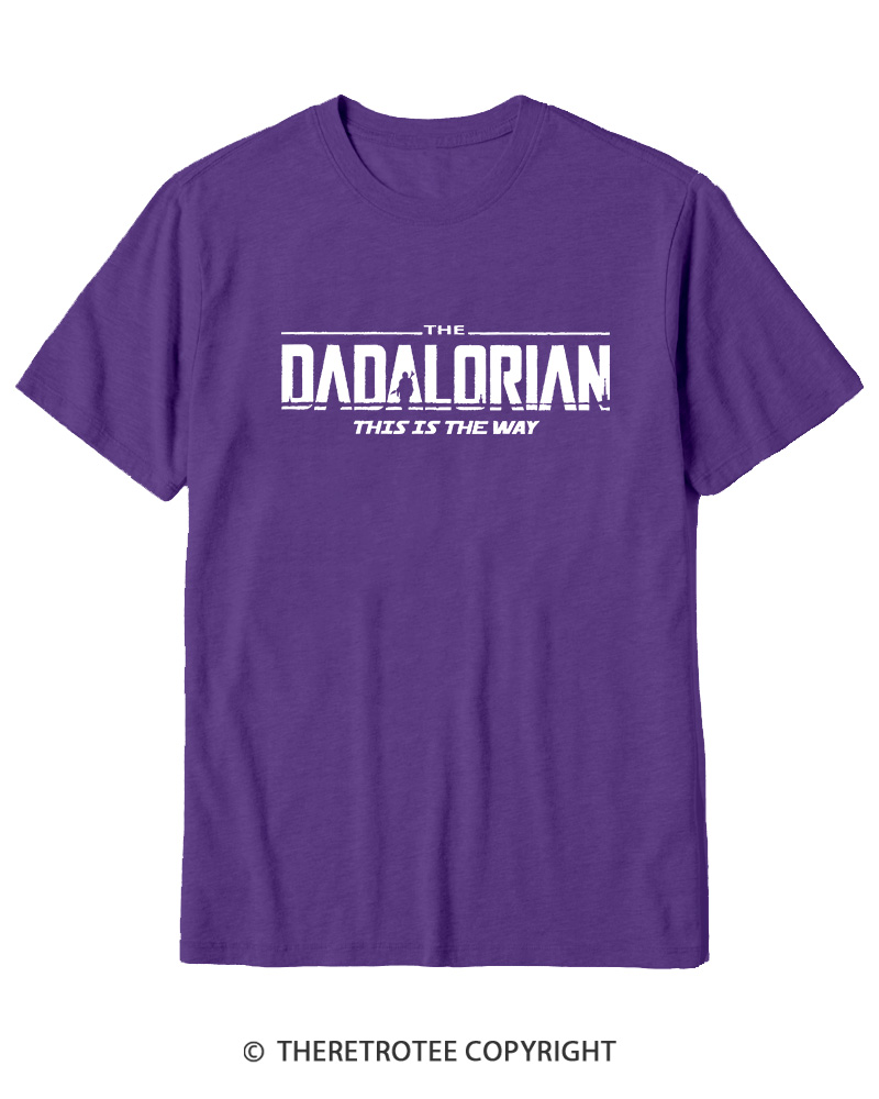TheRetroTee The Dadalorian 1990s Cotton T-Shirt