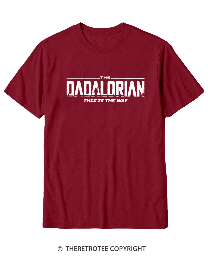 TheRetroTee The Dadalorian 1990s Cotton T-Shirt