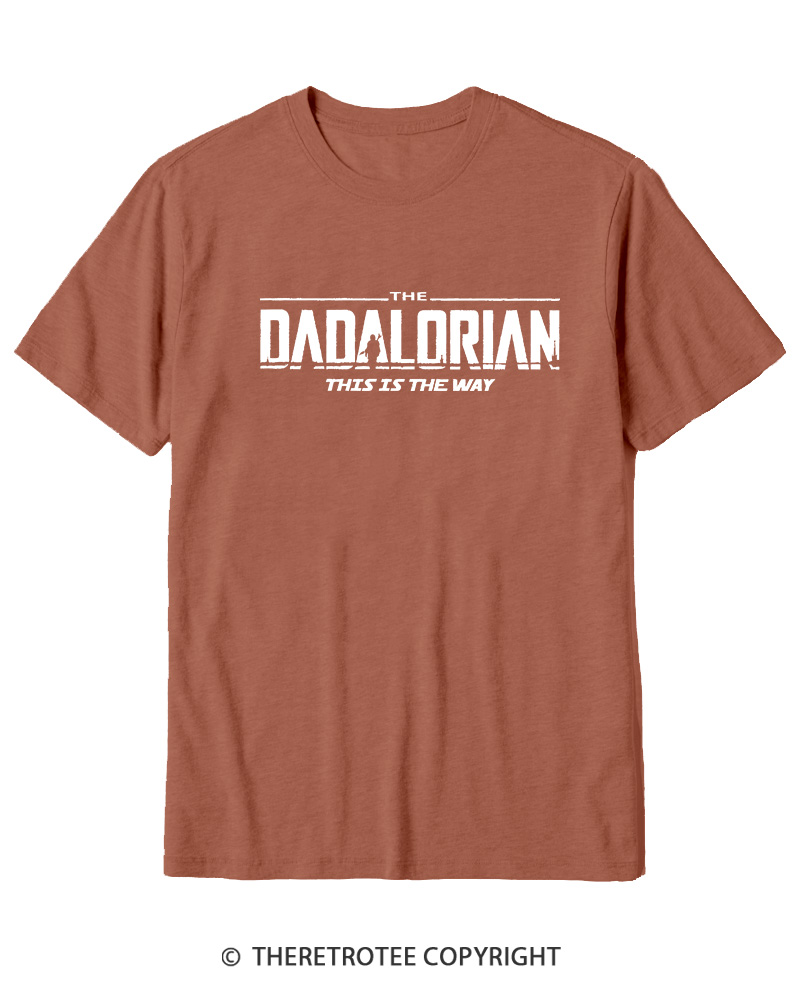 TheRetroTee The Dadalorian 1990s Cotton T-Shirt