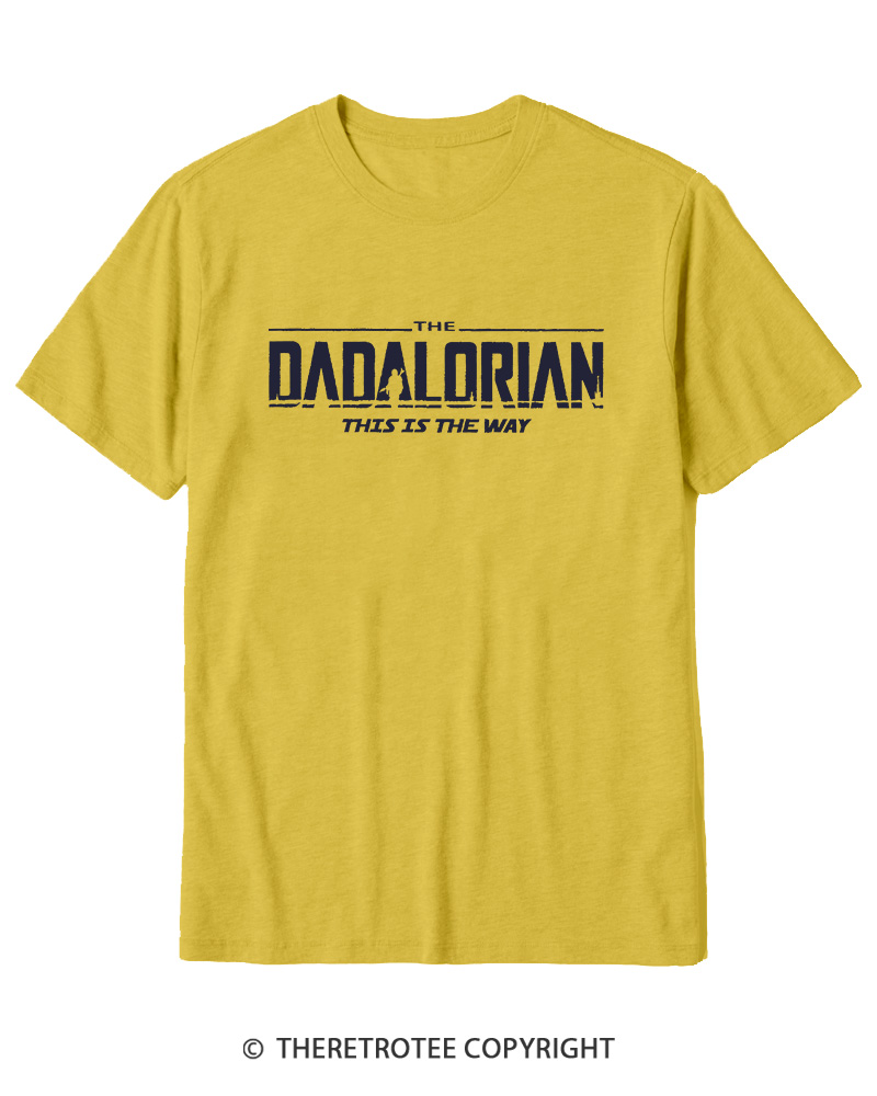 TheRetroTee The Dadalorian 1990s Cotton T-Shirt