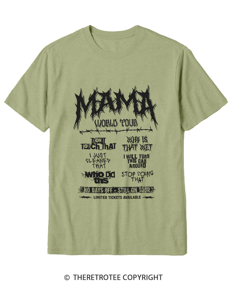 TheRetroTee World Tour Cotton T-Shirt