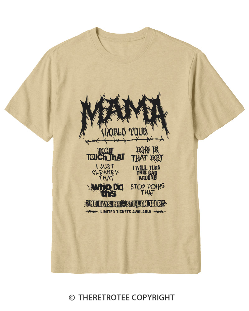 TheRetroTee World Tour Cotton T-Shirt