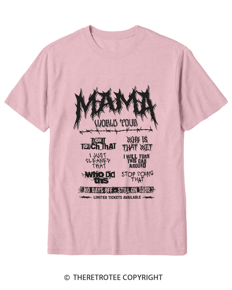 TheRetroTee World Tour Cotton T-Shirt