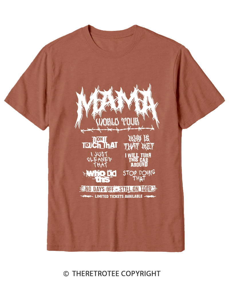 TheRetroTee World Tour Cotton T-Shirt