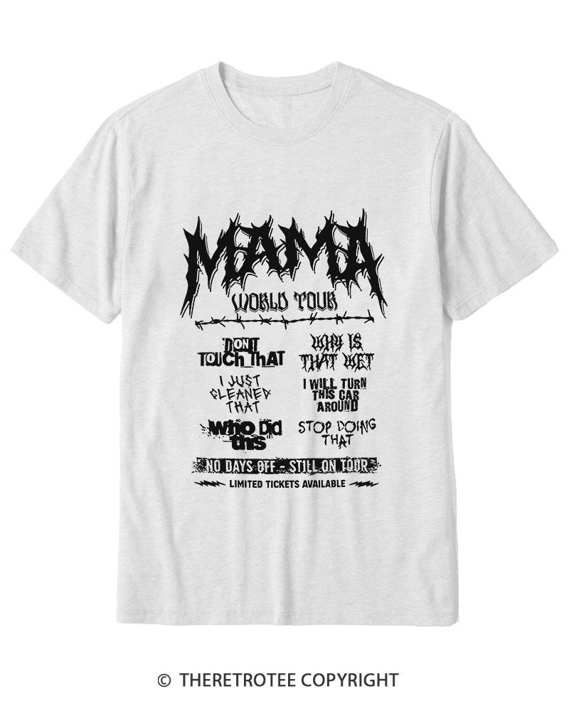 TheRetroTee World Tour Cotton T-Shirt