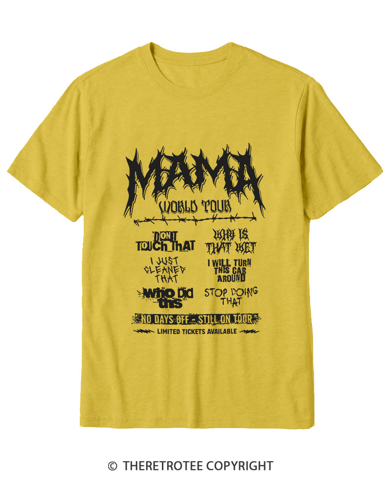 TheRetroTee World Tour Cotton T-Shirt