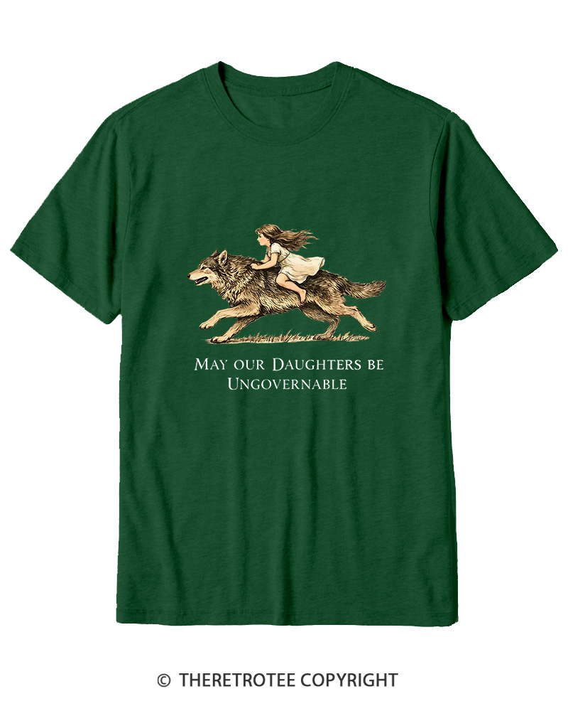 TheRetroTee May Our Daughters Be Ungovernable 1910 Cotton T-Shirt