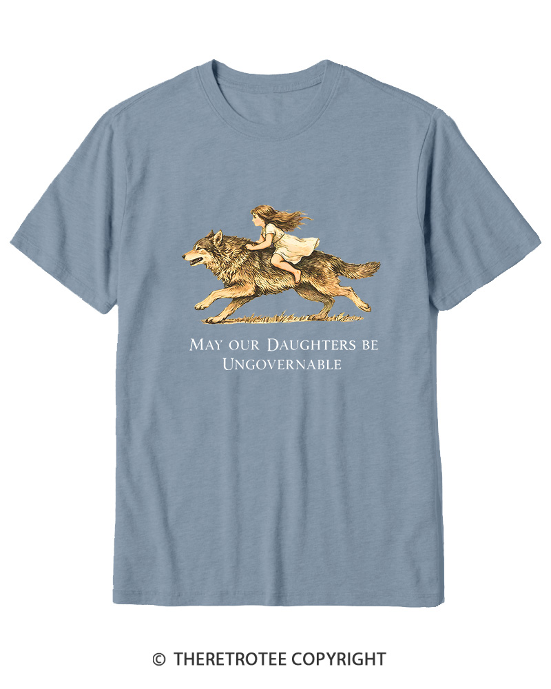 TheRetroTee May Our Daughters Be Ungovernable 1910 Cotton T-Shirt