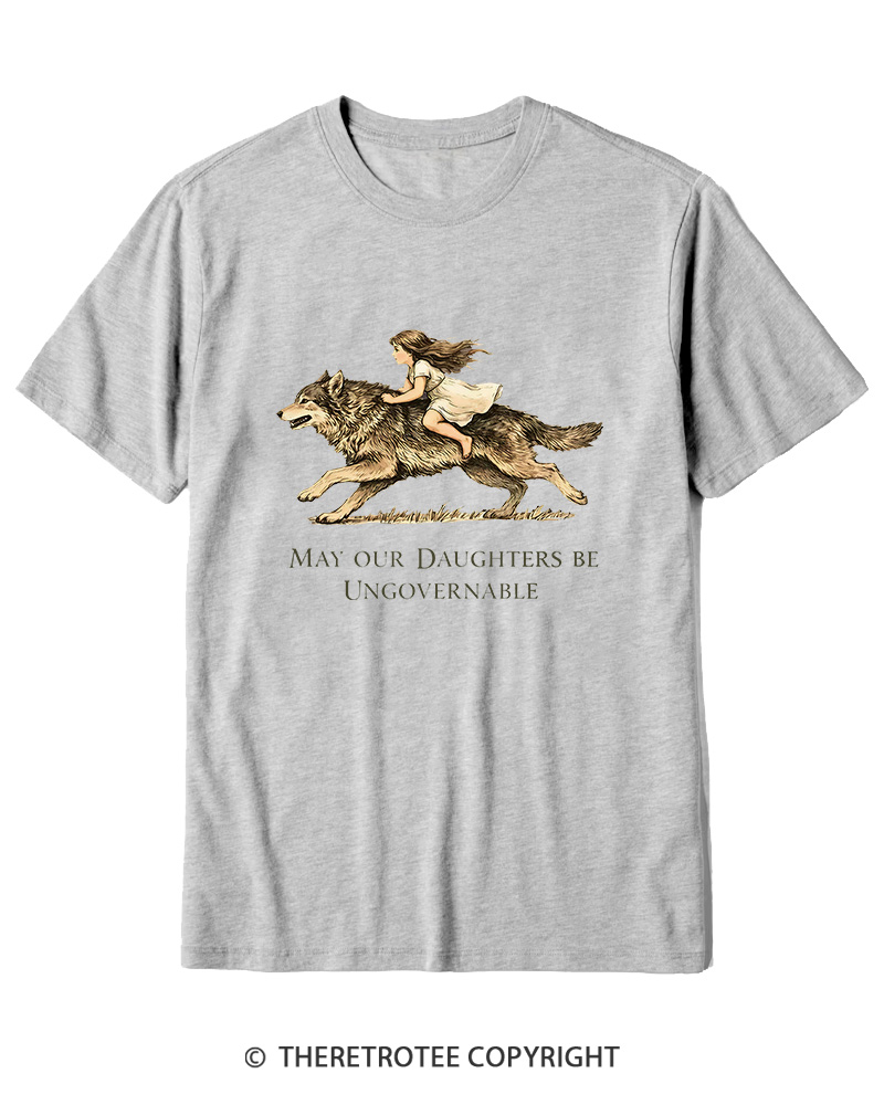 TheRetroTee May Our Daughters Be Ungovernable 1910 Cotton T-Shirt