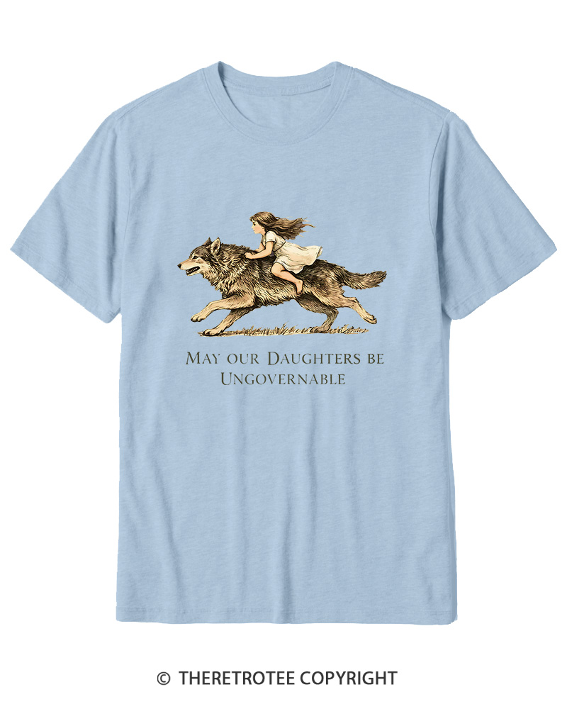 TheRetroTee May Our Daughters Be Ungovernable 1910 Cotton T-Shirt