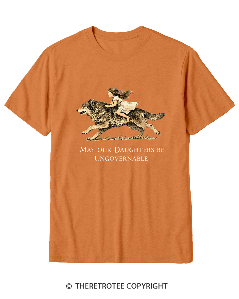 TheRetroTee May Our Daughters Be Ungovernable 1910 Cotton T-Shirt