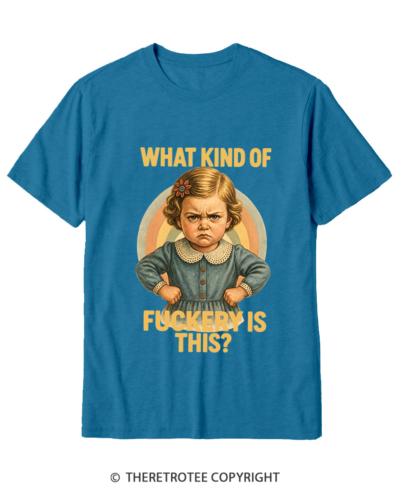 TheRetroTee What Kind of Fuckery Is This 1950s Cotton T-Shirt