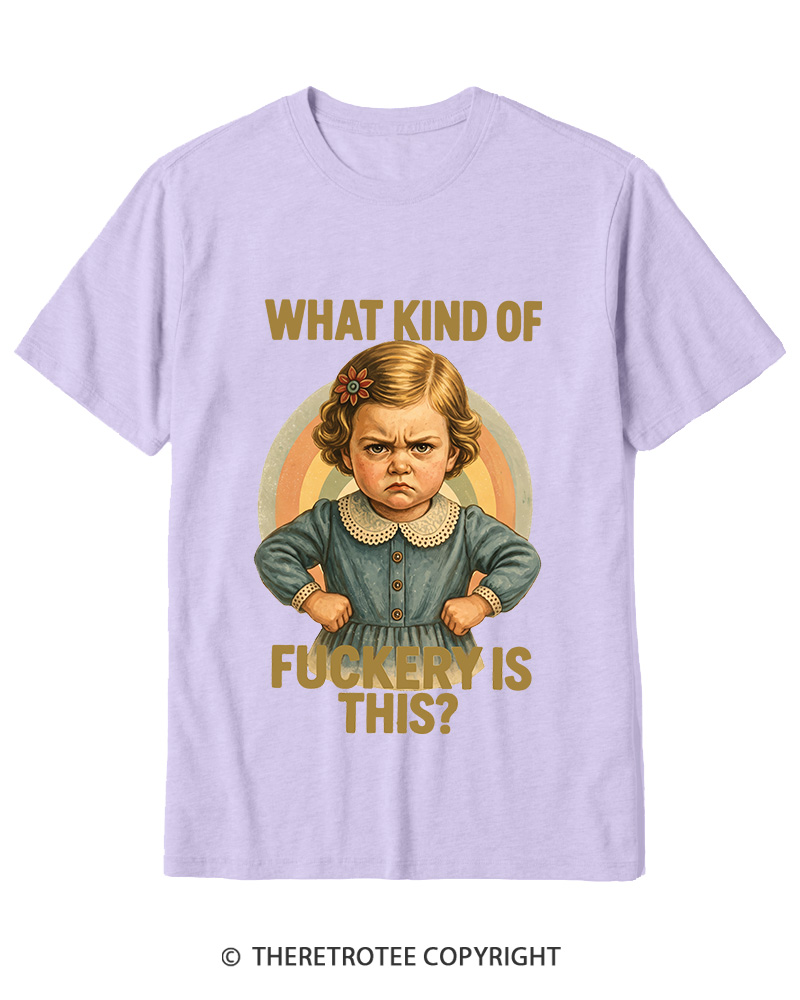 TheRetroTee What Kind of Fuckery Is This 1950s Cotton T-Shirt
