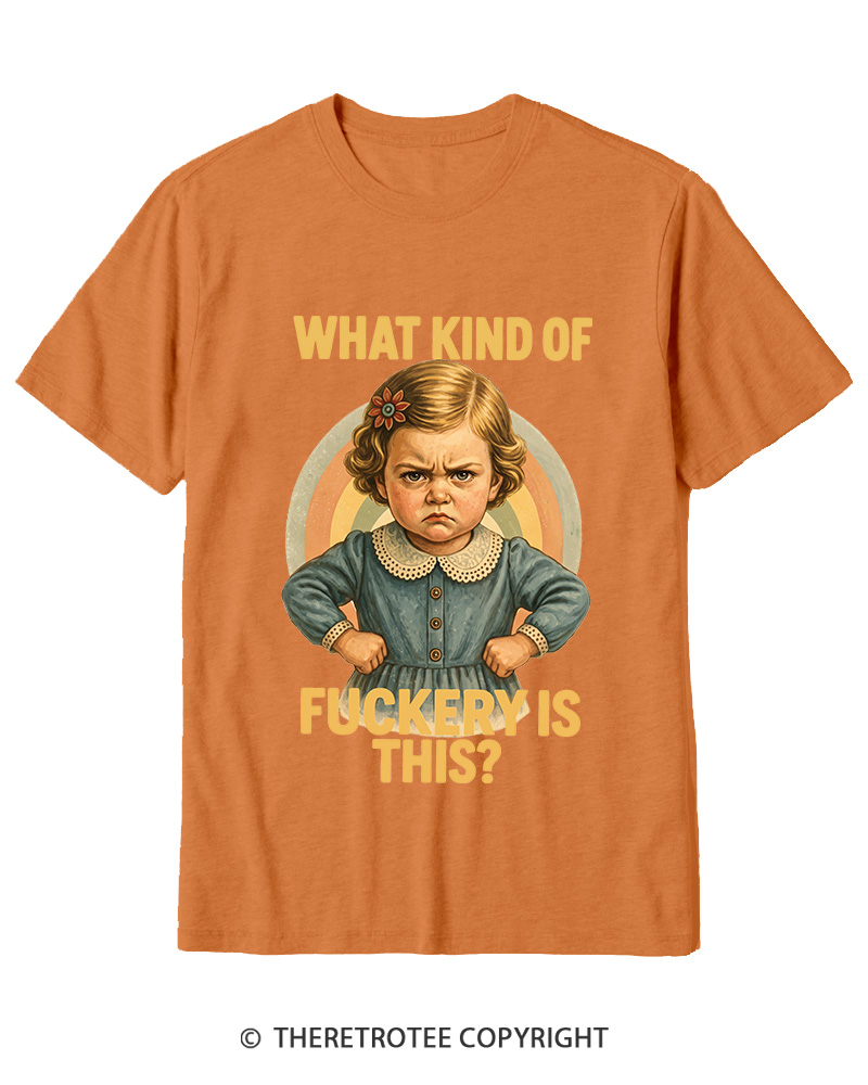TheRetroTee What Kind of Fuckery Is This 1950s Cotton T-Shirt