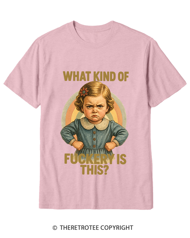 TheRetroTee What Kind of Fuckery Is This 1950s Cotton T-Shirt