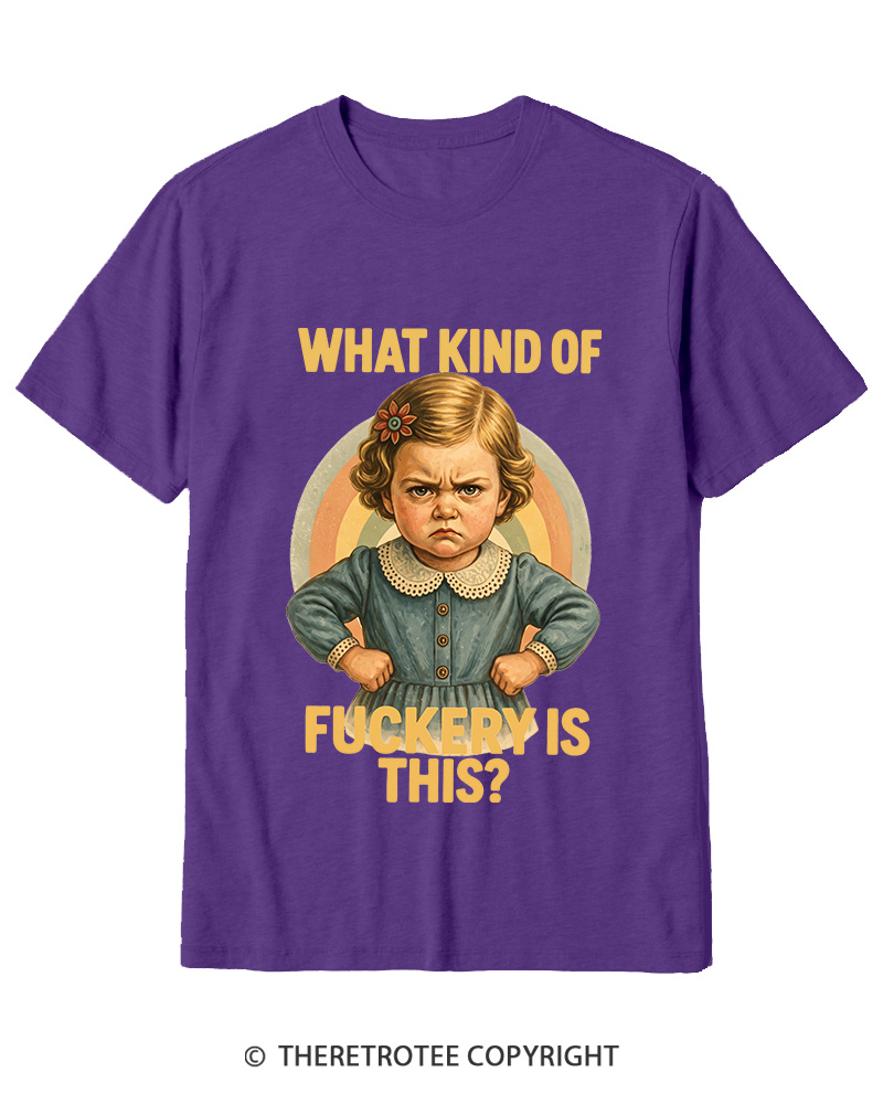 TheRetroTee What Kind of Fuckery Is This 1950s Cotton T-Shirt