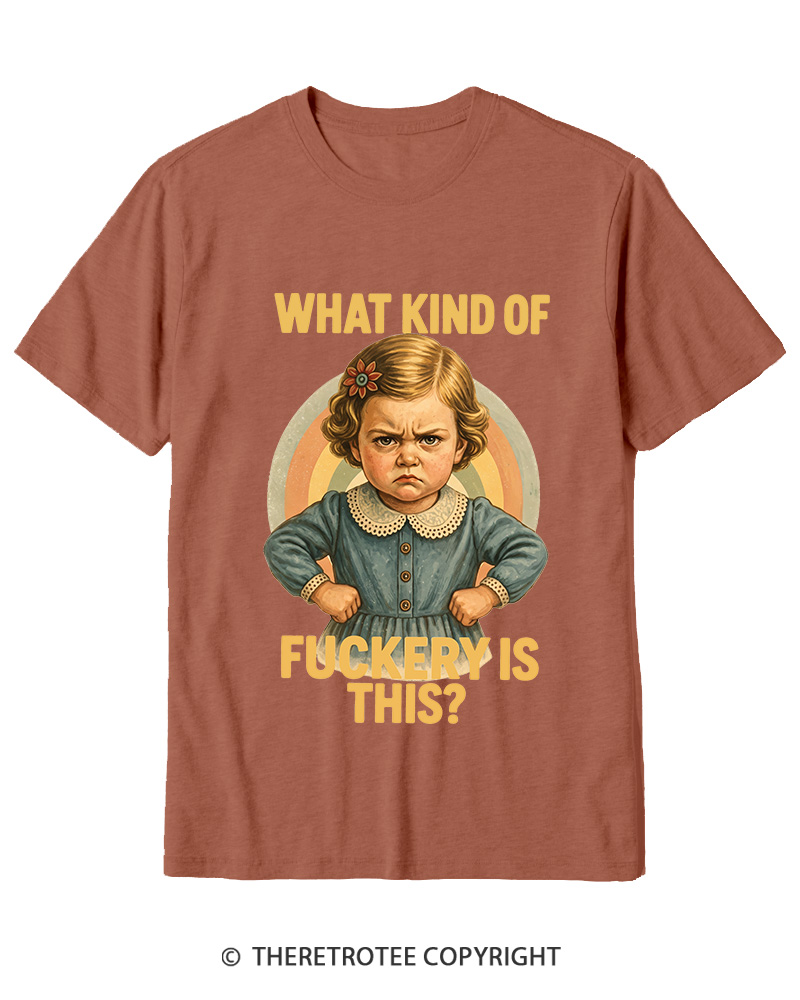 TheRetroTee What Kind of Fuckery Is This 1950s Cotton T-Shirt