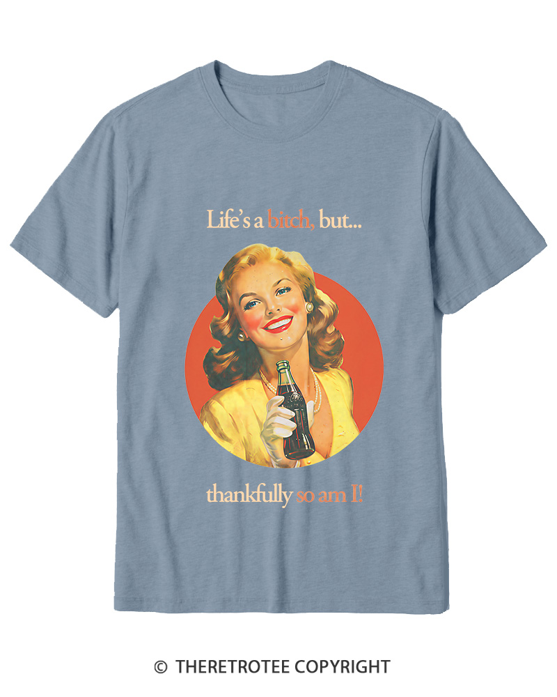 TheRetroTee Thankfully So Am I 1950s Cotton T-Shirt