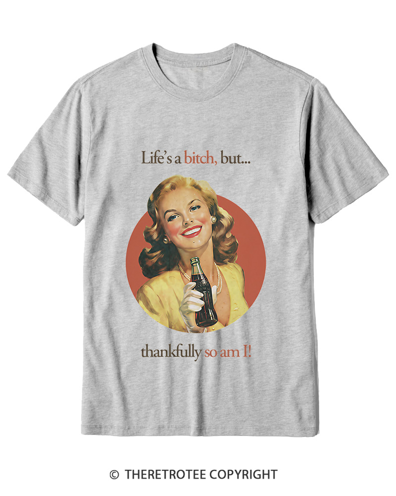 TheRetroTee Thankfully So Am I 1950s Cotton T-Shirt