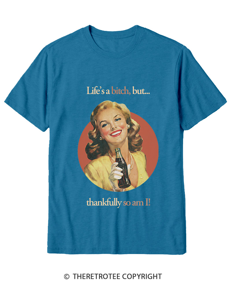 TheRetroTee Thankfully So Am I 1950s Cotton T-Shirt